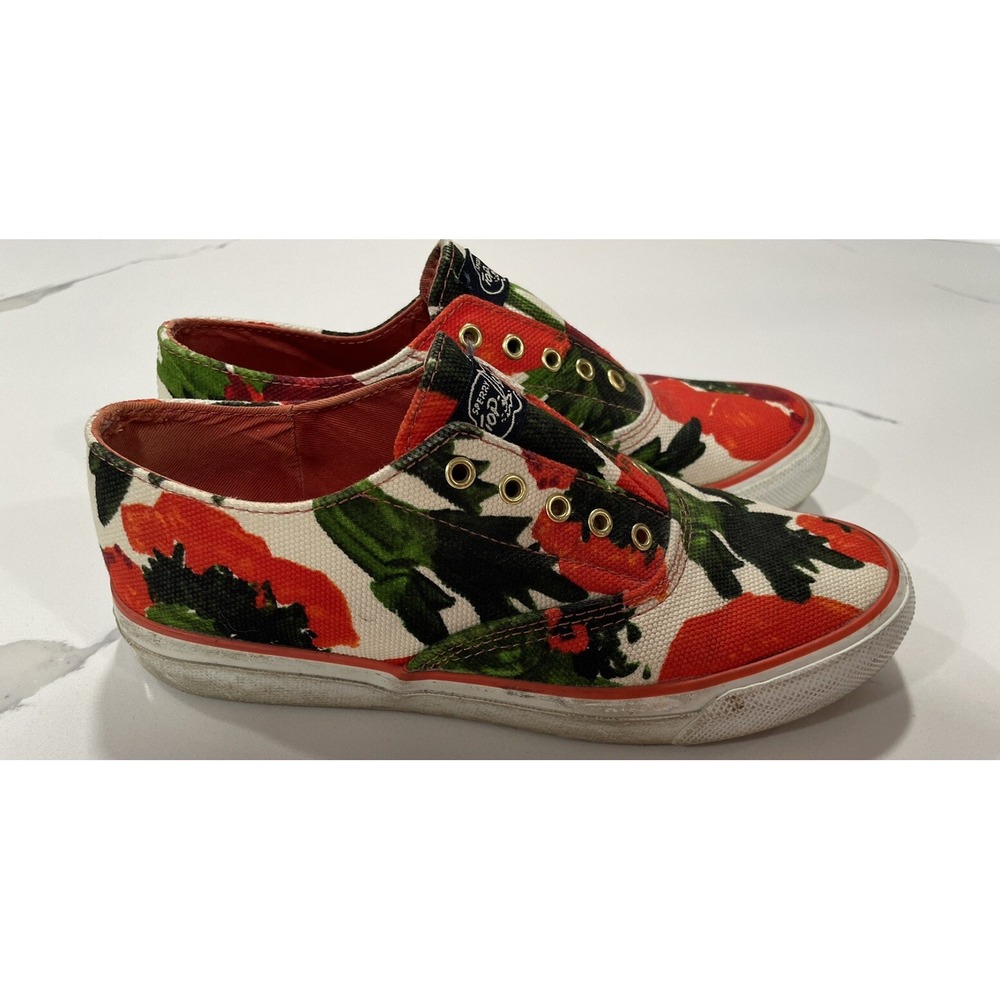 Milly For Sperry Shoes‎ SZ 6 Women's Top-siders Floral SHB
